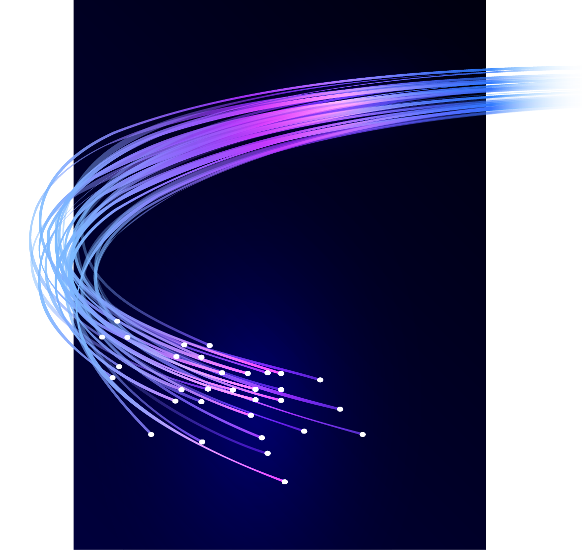 A showcase of the potential of fiber internet.
